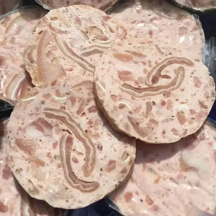 Chả lụa gân tai heo