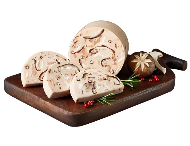 Chả lụa nấm hương