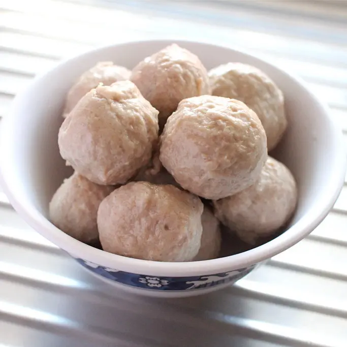 Thịt viên hương mực (500G)