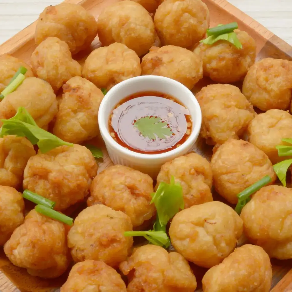 Tôm viên chiên 
