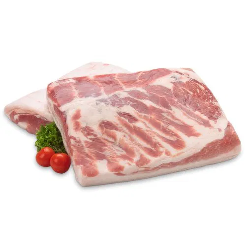 Premium spain pork belly skin on